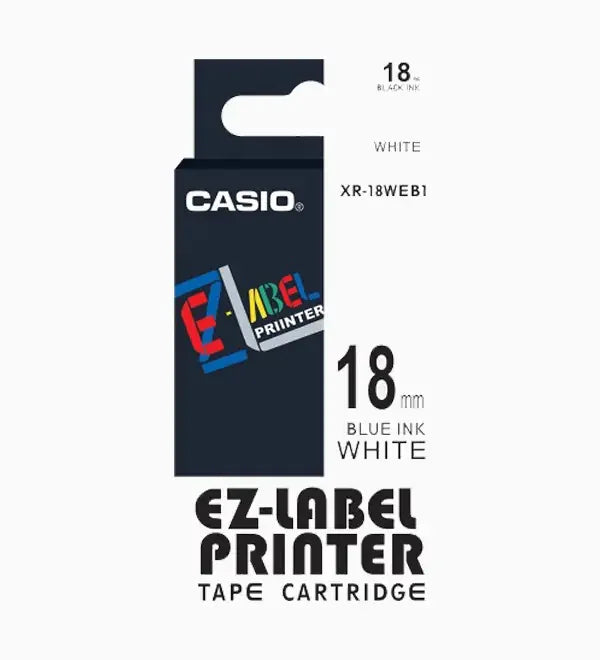 XR-18MM WHITE -CASIO CARTRIDGES - Casio Centre Pakistan