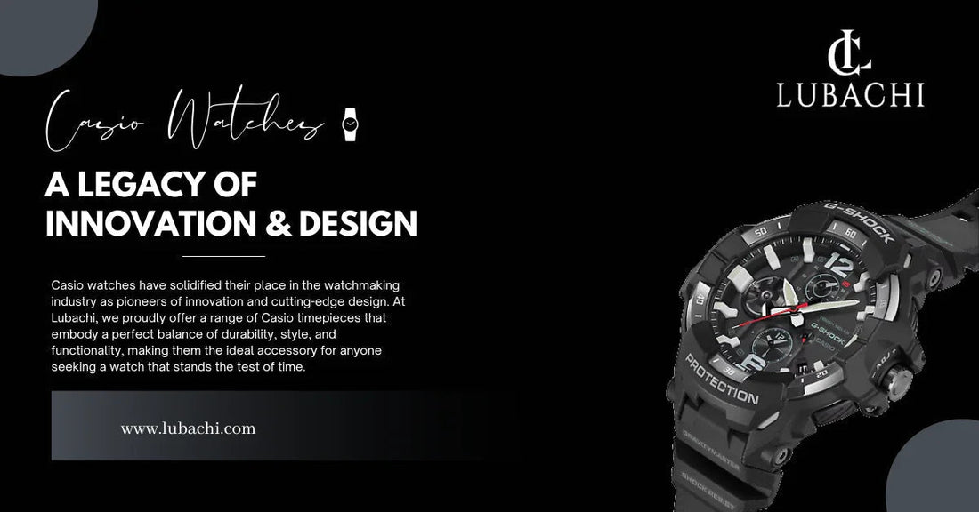 Casio Watches: Innovation, Durability, and Timeless Design