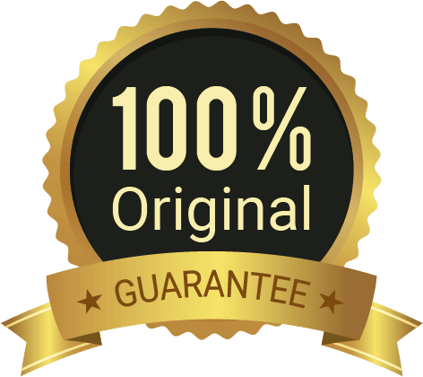 100% Original Guarantee
